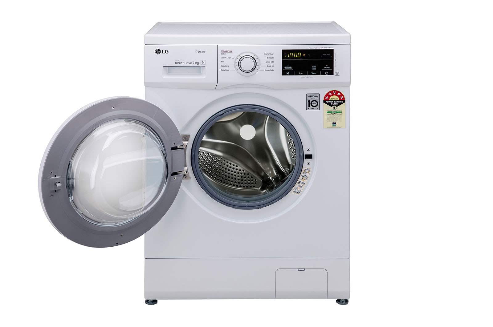 LG 7Kg Front Load Washing Machine FHM1207SDW LG IN